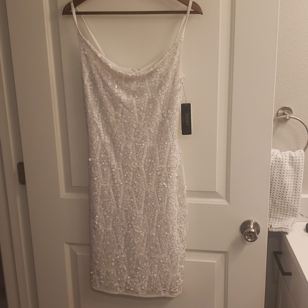 Laundry white dress